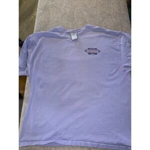 Top Eliminator Club NHRA Men's Size Xl Purple T-Shirt